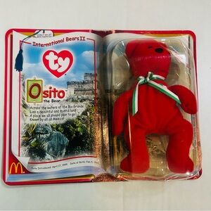 TY Teenie Beanie Babies 2000 McDonalds Legends Osito